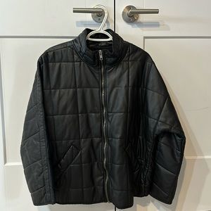 Free People Dolman Vegan Leather Jacket